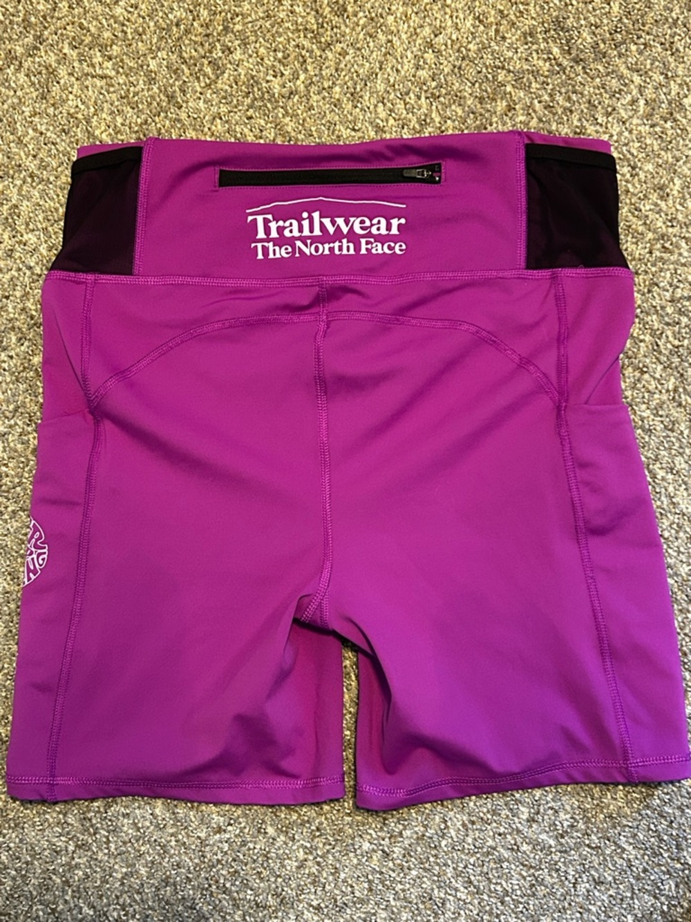 The North Face Trailwear Shorts Womens XL Purple Biker Shorts - Picture 5 of 9